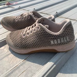 NoBull Blush Suede Trainers 7.5